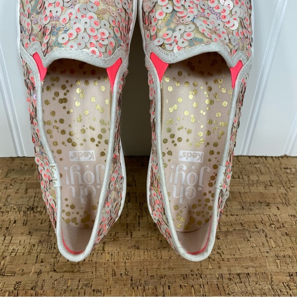 Keds Triple Decker Sequin Slip-On Shoes - Picture 10 of 12
